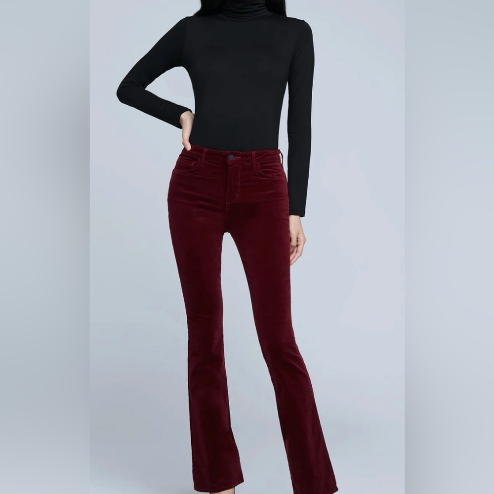 NWOT- L’AGENCE VELVET PANTS